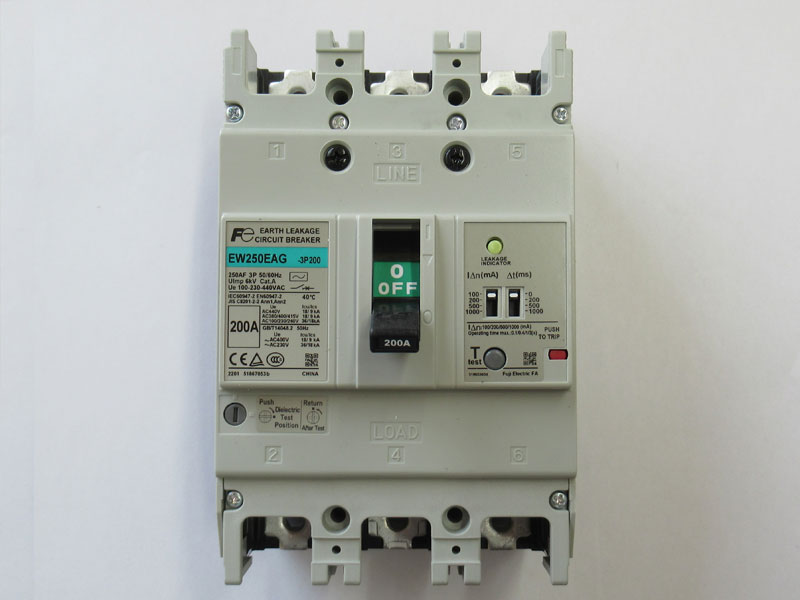 富士漏電遮断器 EW250EAN-3P200